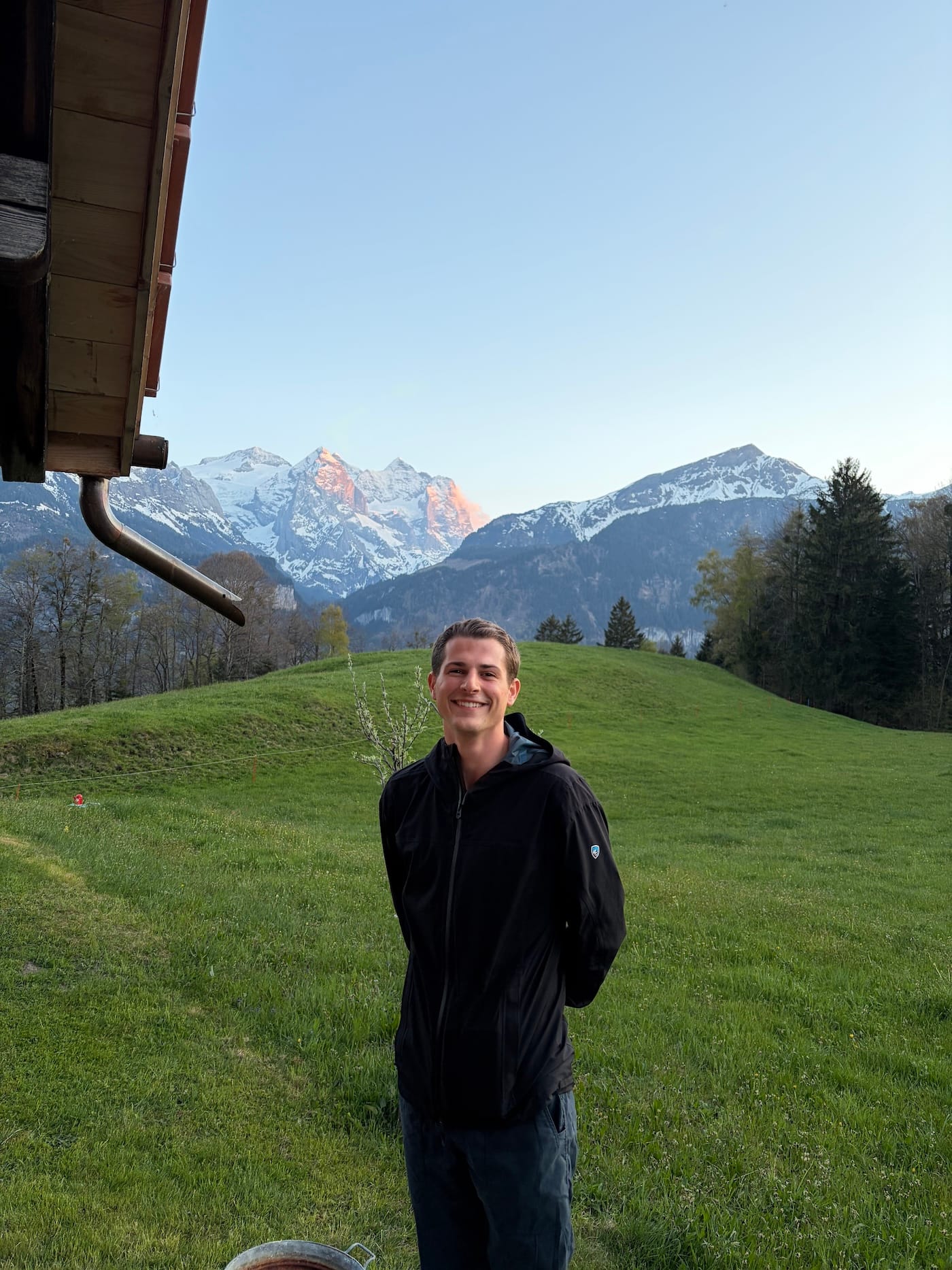 Chris in Switzerland